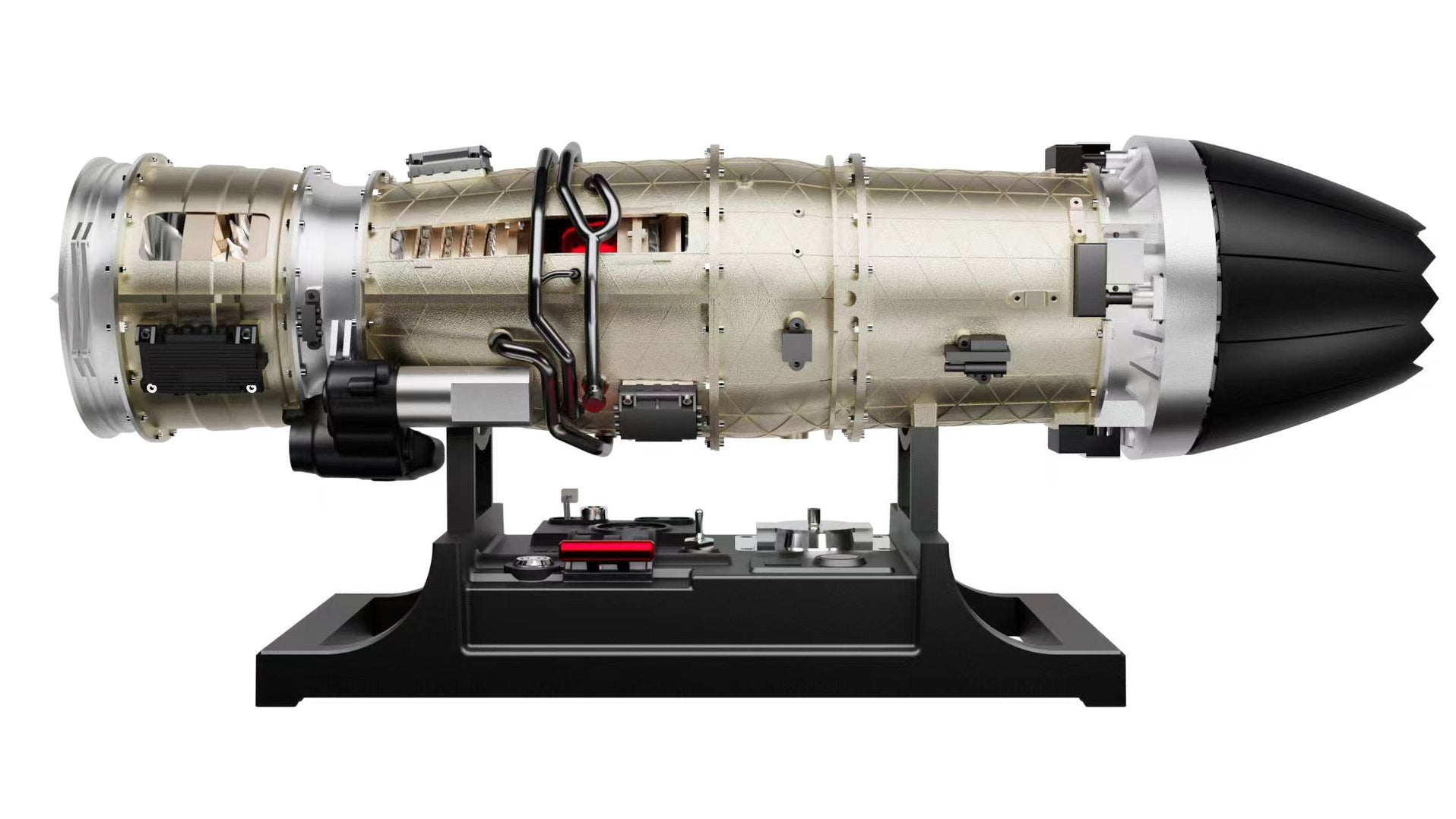TECHING Working Turbofan Engine Model Kit | Build Your Own Turbofan ...