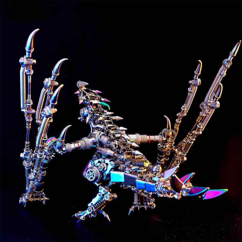 3D Metal Intelligential Dragon Model DIY Assembly Model-1390+PCS - EngineDIY