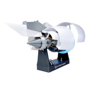 skymechman 1/24 scale aero engineering jet aircraft engines a38x turbofan engine model kit - 3d printed resin simulation engine with variable speed, diy assembly nacelle - desktop display for mechanical science
