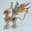 3D DIY Eagle Monster of Chinese Legend Metal Animal Assembly Model