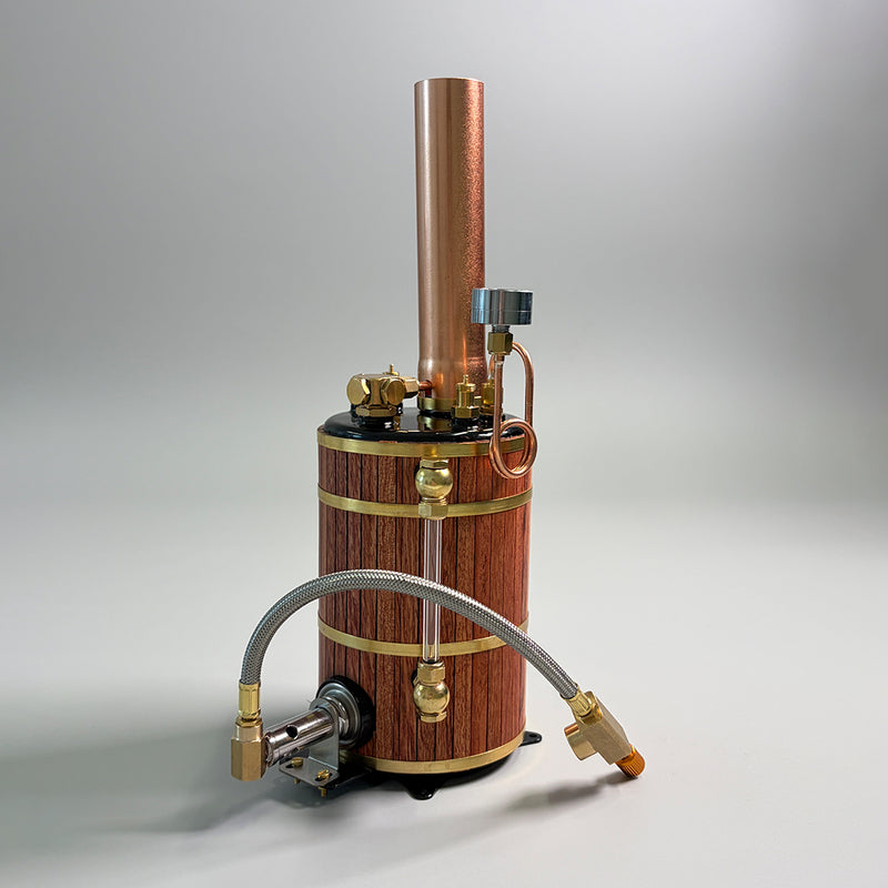 RW-B2 500mL Vertical Steam Boiler Model for Model Ship Steam Engine