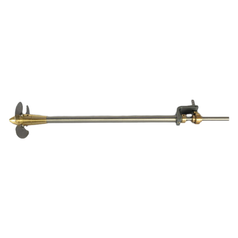 Variable Pitch Propeller Suitable for Vertical Steam Engine Horizontal Steam Engine Model Ship Rudder Double Bearing P2 - EngineDIY
