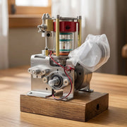 16cc four-stroke water-cooled internal combustion engine model, educational display desktop model (assembled)