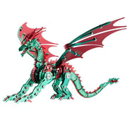 3D Mechanical Pterosaur Metal DIY Model Kit, Stainless Steel Assembly Sculpture for Display and Collection (313+PCS)