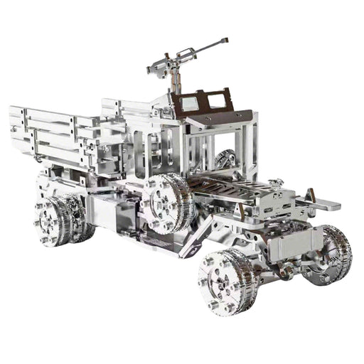 3d steampunk mechanical metal assembly car model kit