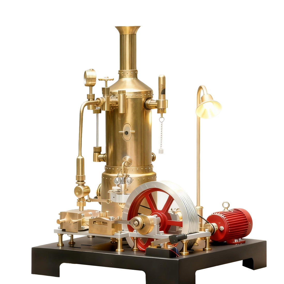 RETROL SE-03 Working Stationary Mill Steam Engine Model Kit with Boile ...