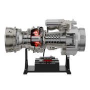 teching 1/4 scale metal simulation electric military helicopter turboshaft engine model kit