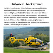 FLISHRC FL500 EC135 500-Class 2.4GHz 6CH Scale RC Helicopter – L7 Flight Controller & 4-Mode GPS Precision Positioning (RTF) - EngineDIY