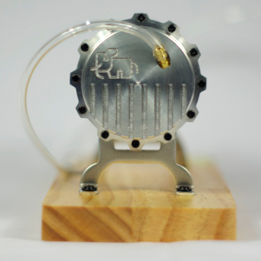Working Multi-Stage Centrifugal Steam Turbine Model, Alloy External Combustion Engine Demonstration Model for Educational Science Teaching Display - EngineDIY