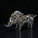 Raging Tusk 3D Metal Mechanical Boar Model Kit–DIY Steampunk Animal Assembly for Desktop Display