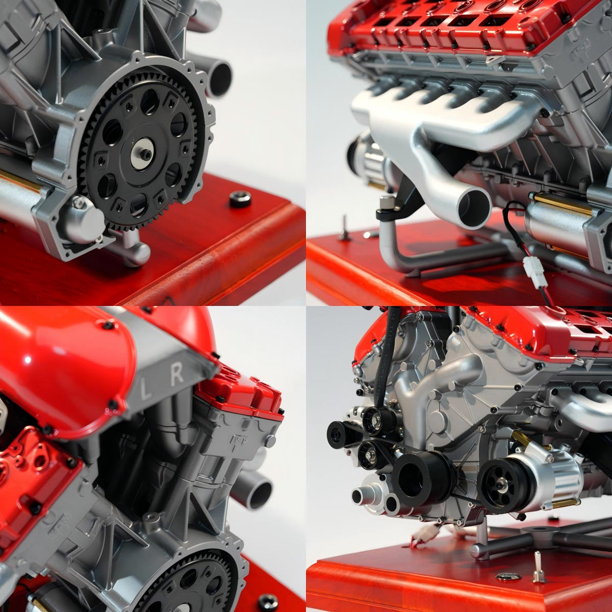 93 R129 Engine Kit Model V12 Engine Model Kit that Works - Build Your Own V12 Engine - TECHING ...