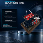 semto engine model kit with starter kit fire up accessories toyan fs l200ac otto motor