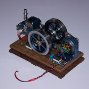 enjomor antique working 4-stroke internal combustion gas engine model