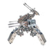 3d metal quadruped mecha model kit, creative collectible display (410pcs)