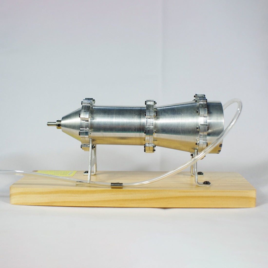 Working Multi-Stage Centrifugal Steam Turbine Model, Alloy External Combustion Engine Demonstration Model for Educational Science Teaching Display - EngineDIY