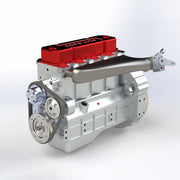 CISON L4 OHV 20.5cc Inline 4-Cylinder 4-Stroke Water-Cooled Gasoline Engine Model Kit-Speed Up to 11500rpm - EngineDIY