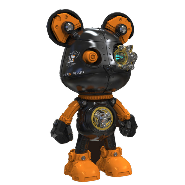 Cyborg Violence Bear 3D Metal Puzzle Model Building Kit High End Desktop Toy