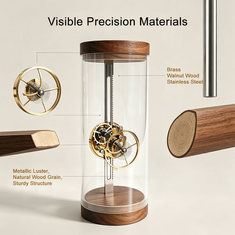Mechanisches Sanduhr-Timer-Modell