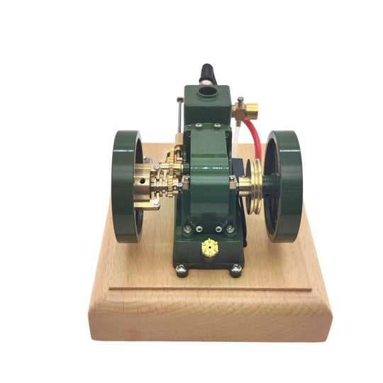 Moteur à essence horizontal 4 temps refroidi par eau évaporée M17 1,6 cc Mini Micro Hit and Miss, modèle de moteur à combustion interne 