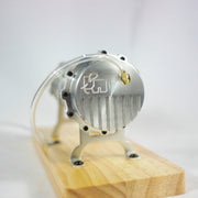 Working Multi-Stage Centrifugal Steam Turbine Model, Alloy External Combustion Engine Demonstration Model for Educational Science Teaching Display - EngineDIY