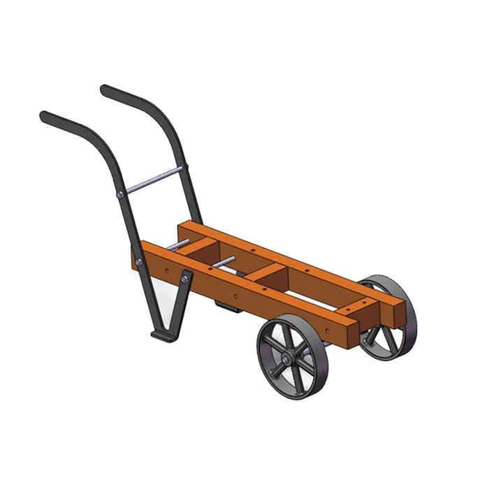 Custom Handcart Frame for RETROL & OKMO D Type Stationary Gasoline Engine Model Centennial Anniversary Edition