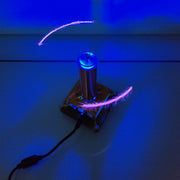 Bluetooth Singing Tesla Coil Music Speaker Plasma Loudspeaker Desktop Toy-US Plug - EngineDIY