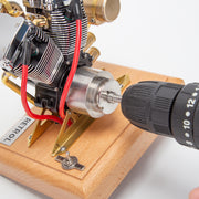 RETROL R33 Evolution 4.2CC Mini V2 Engine OHV V-Twin Motorcycle Engine Double-cylinder Four-stroke Gasoline Engine Internal Combustion Engine Model - EngineDIY