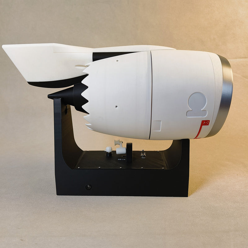 3D Printed TR900 Turbofan Engine Model that Works-Functional Rotating Aircraft Engine