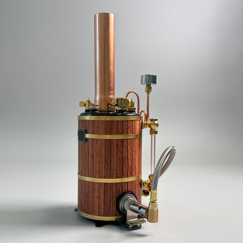 mini steam boiler model with burner tube for rc steam boats