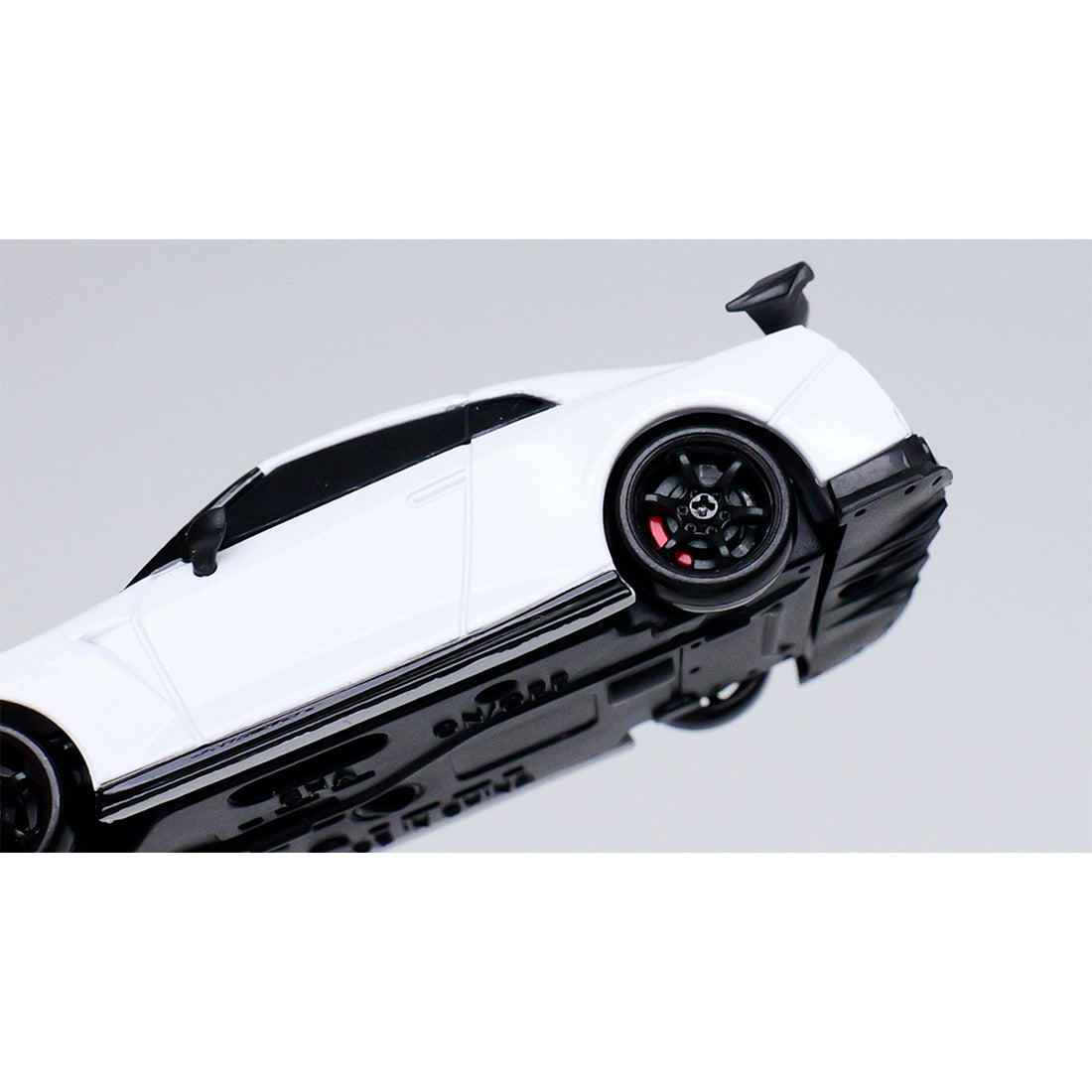 1/64 scale 2.4g 4ch 4wd half-proportional steering rc drift car with realistic brake calipers