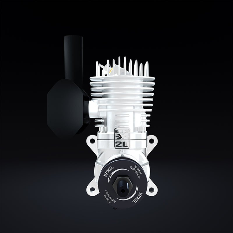 ephil xg-20cc-s glow plug two-stroke single cylinder gasoline engine model for fixed-wing aircraft models