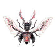 mechanical beetle model kit, steampunk diy metal insect building set (317pcs)