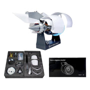 skymechman 1/24 scale aero engineering jet aircraft engines a38x turbofan engine model kit - 3d printed resin simulation engine with variable speed, diy assembly nacelle - desktop display for mechanical science