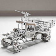 3d steampunk mechanical metal assembly car model kit