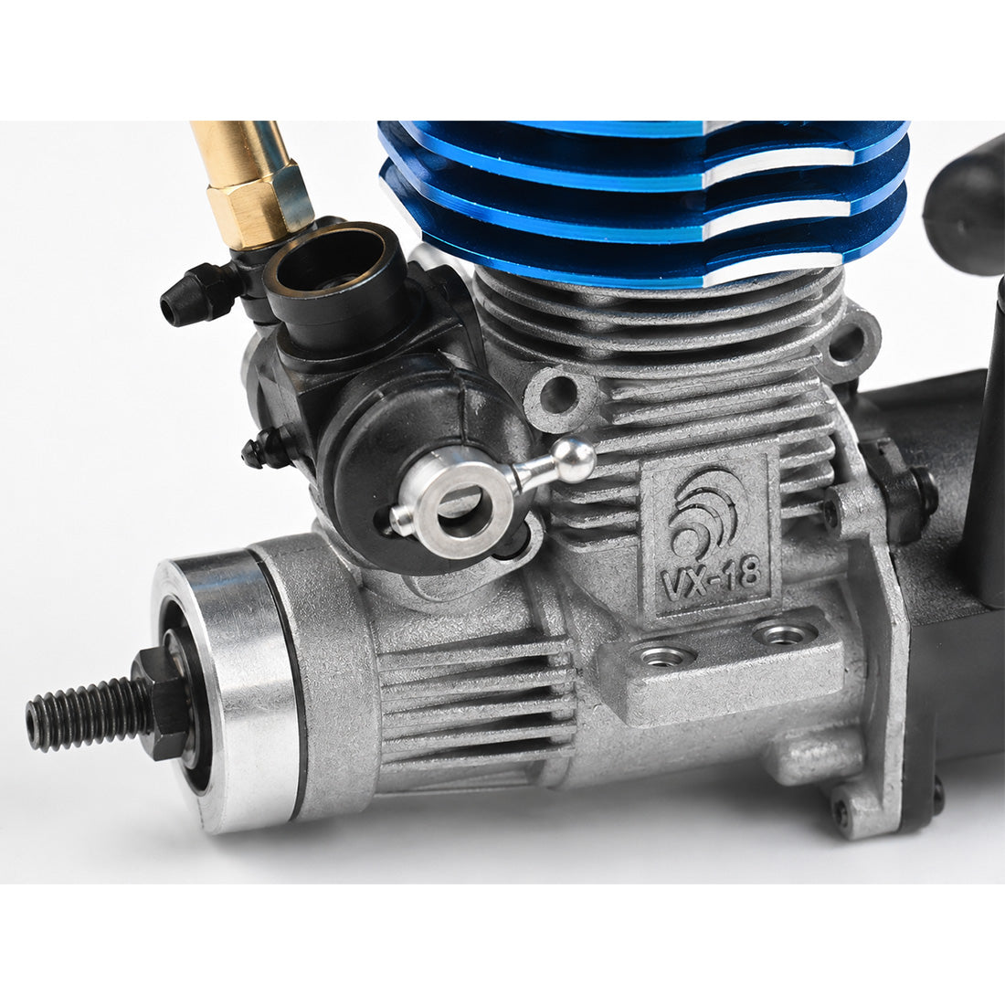 vrx vx-18 2.95cc two-stroke nitro engine model with recoil starter for 1/10 scale rc off-road trucks, on-road vehicles and trucks