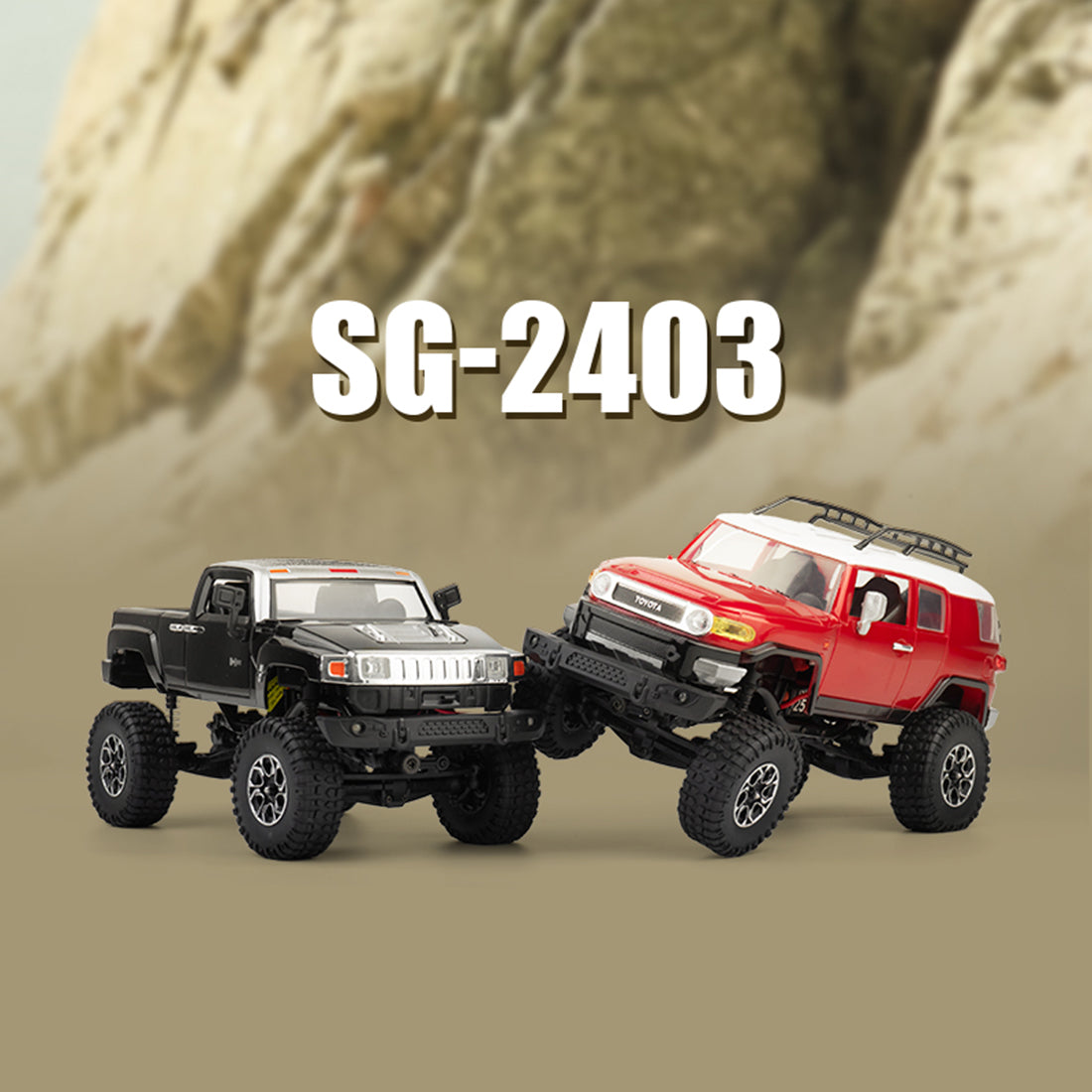 1/24 scale 2.4g full-time 4wd full-proportional rc off-road car rtr version miniature model gifts