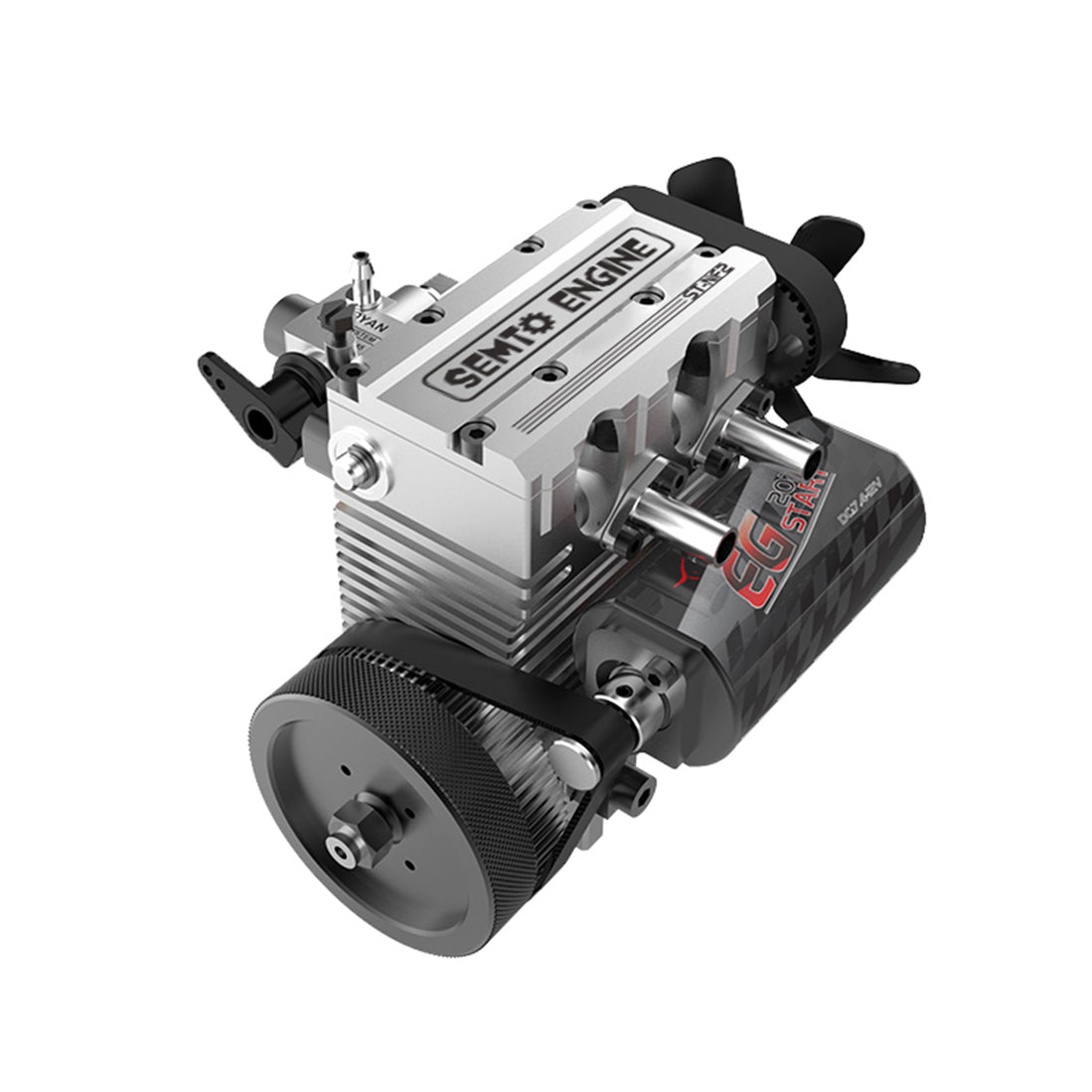 Al Engine OTTO & TOYAN FS-L200AC SOHC 4 Stroke Nitro Engine Model Kit -EngineDIY