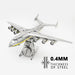 3d metal an-225 mriya aircraft model Kit, collectible desktop display for aviation lovers-270pcs