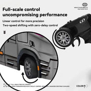 1/43 scale 2.4g full proportional rc semi-truck with opening doors