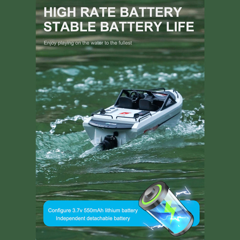 1/12 scale 2.4g 8km/h rc karting boat model rtr version