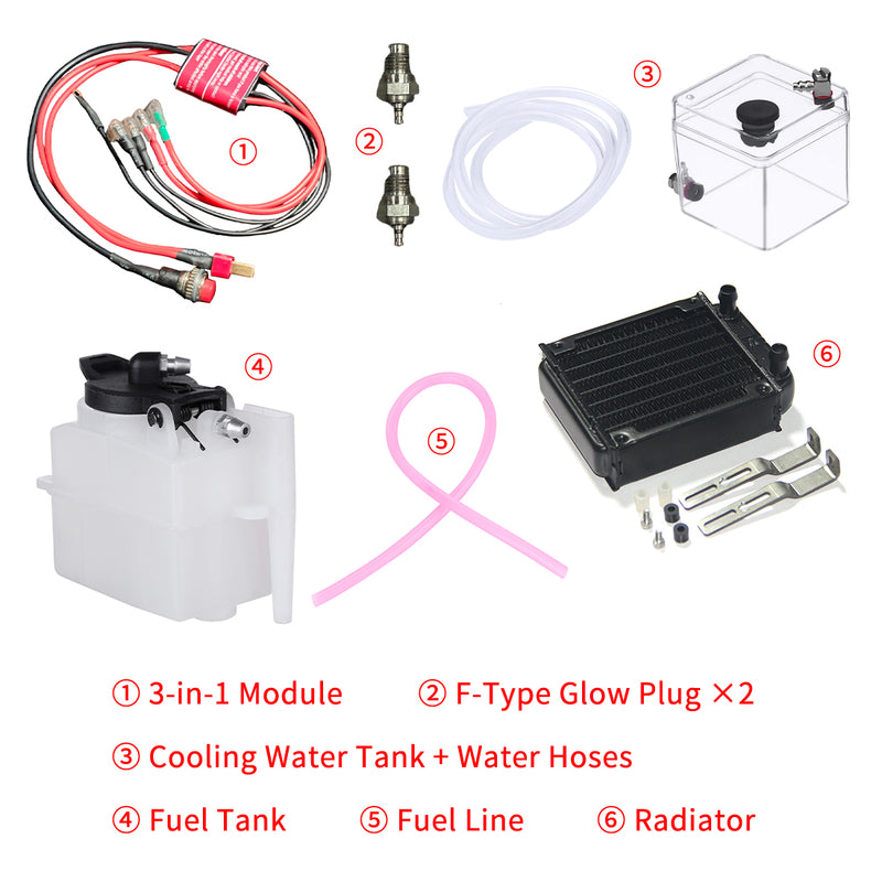 Starter Kit for SEMTO ENGINE ST-FL2 Nitro Engine Model