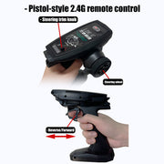 1/18 scale 2.4g 3ch 4wd tube chassis off-road rc car model with flip-up headlights