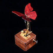 Flying Butterfly Model Kit 3D Dynamic Mechanical Crafts Kinetic Butterfly Model Kit for Kids, Teens, and Adults - EngineDIY