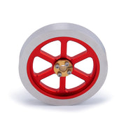 Flywheel Anodized Polished Engine Accessory for ENJOMOR Hit and Miss 6CC Engine Models - EngineDIY