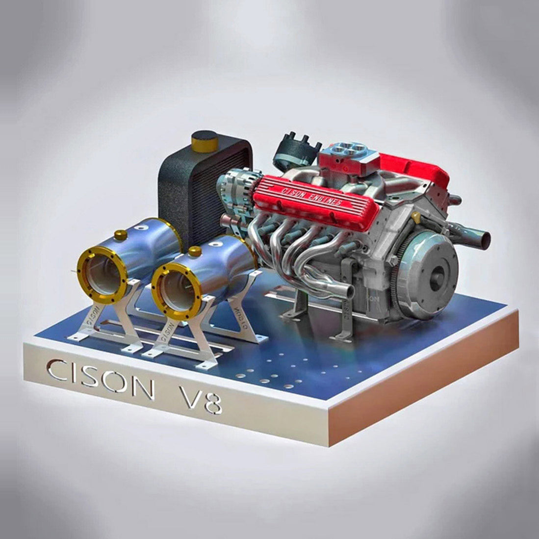 CISON V8 Engine Model - Build Your Own V8 Engine that Works |EngineDIY
