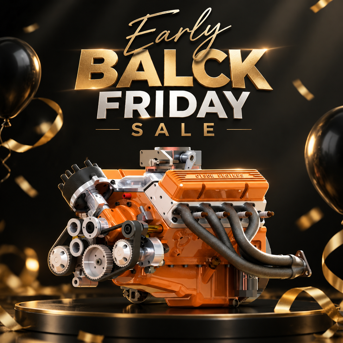 EngineDIY V8 Engine