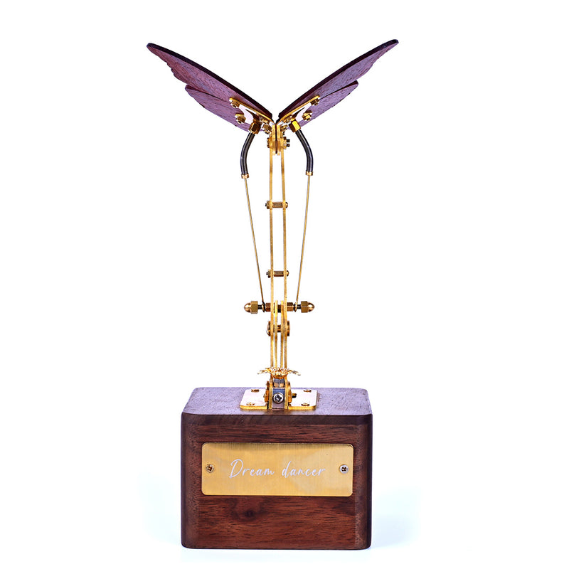 Flying Butterfly Model Kit 3D Dynamic Mechanical Crafts Kinetic Butterfly Model Kit for Kids, Teens, and Adults - EngineDIY