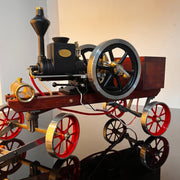 retrol hm-01 hit and miss stationary engine full set with transport cart