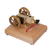 M17 1.6cc Mini Micro Hit and Miss Engine Evaporated Water-cooled 4 Stroke Horizontal Gasoline Engine Internal Combustion Engine Model - EngineDIY