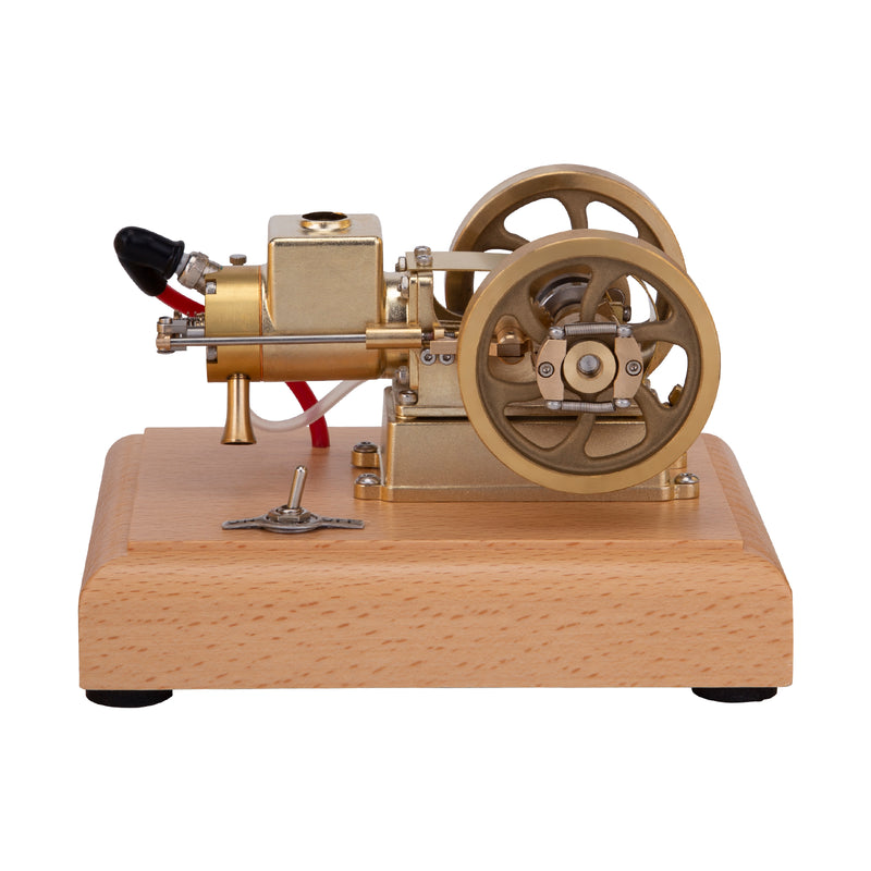 M17 1.6cc Mini Micro Hit and Miss Engine Evaporated Water-cooled 4 Stroke Horizontal Gasoline Engine Internal Combustion Engine Model - EngineDIY
